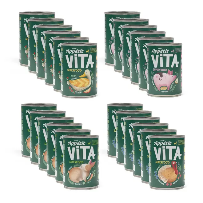 COMFY APPETIT VITA MIX SMAKÓW 24X400G za 287,76 zł w Aqua el ZOO