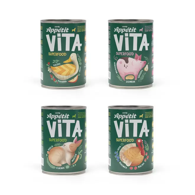 COMFY APPETIT VITA MIX SMAKÓW 4X400G za 47,96 zł w Aqua el ZOO