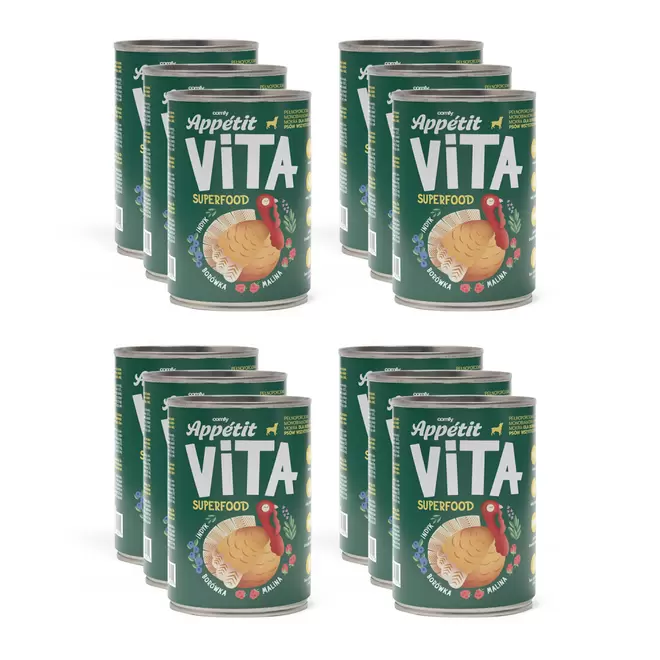 COMFY APPETIT VITA INDYK 12x400G za 143,88 zł w Aqua el ZOO