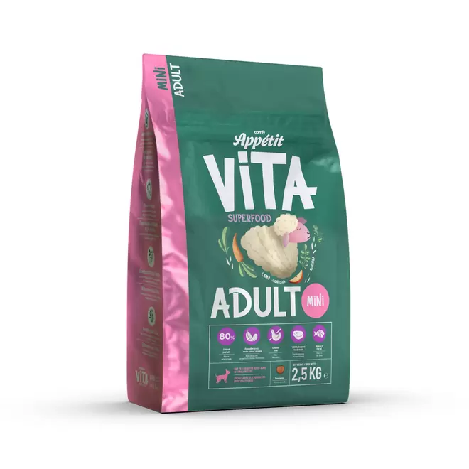 COMFY APPETIT VITA MINI LAMB 2,5KG za 56,62 zł w Aqua el ZOO