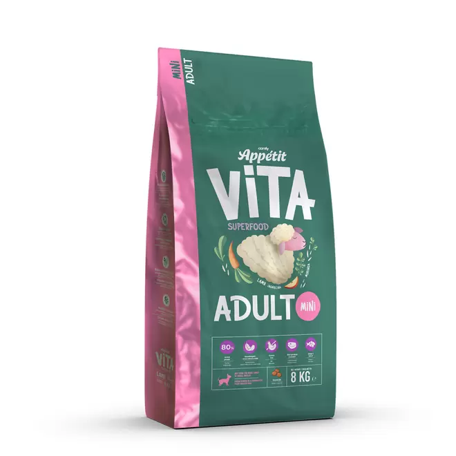 COMFY APPETIT VITA MINI LAMB 8KG za 134,99 zł w Aqua el ZOO