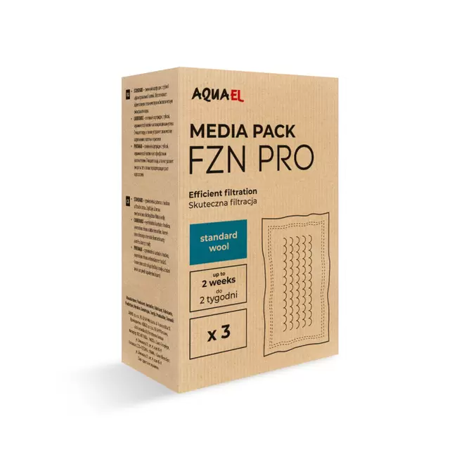 AQUAEL MEDIA PACK FZN PRO STANDARD 3SZT za 10,79 zł w Aqua el ZOO