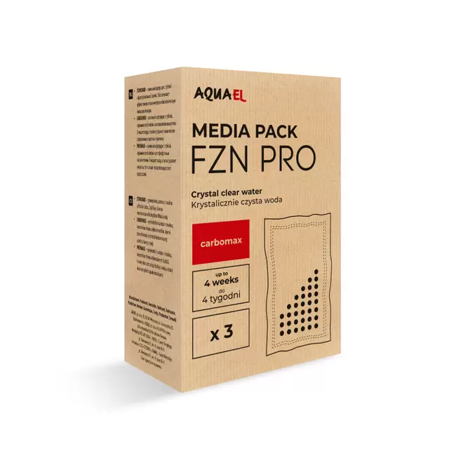 AQUAEL MEDIA PACK FZN PRO CARBON 3SZT za 17,99 zł w Aqua el ZOO