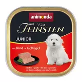 Animonda Vom Feinsten Junior wołowina z drobiem 150g za 519,1 zł w Zoo Karina