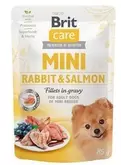 Brit Care Mini Pouch królik i łosoś 85g za 599,1 zł w Zoo Karina