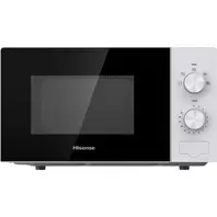 Kuchenka mikrofalowa HISENSE H20MOWP1 700W średnica 25.5 cm pojemność 20L Auto Defrost Biało-czarny za 309 zł w Avans