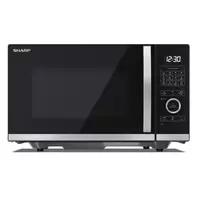 Kuchenka mikrofalowa SHARP YC-QG254AE-B 900W beztalerzowa pojemność 25L ChildLock Czarny za 599,98 zł w Avans