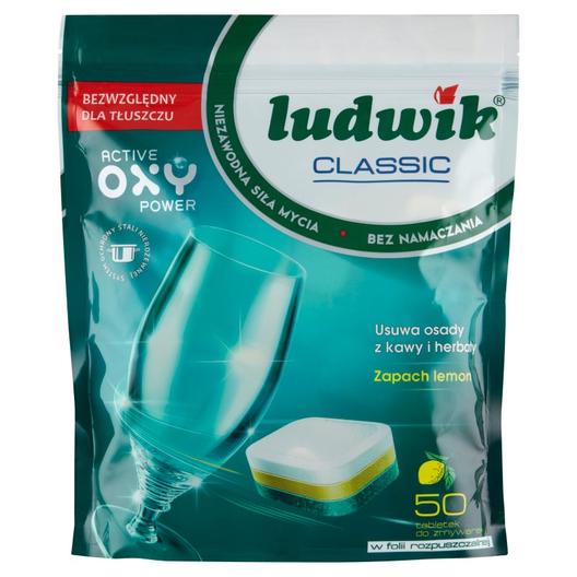 Ludwik Classic Lemon Tabletki do zmywarek 900 g (50 sztuk) za 34,9 zł w Torimpex
