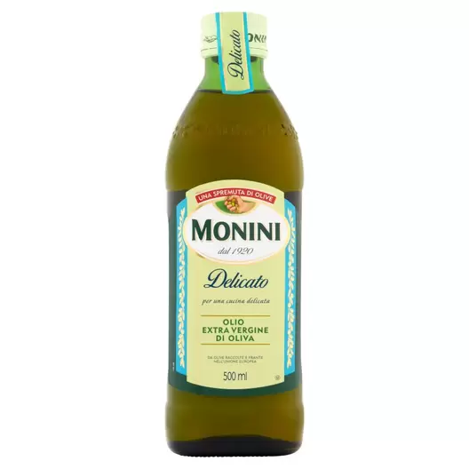 Monini Delicato Oliwa z oliwek najwyższej jakości z pierwszego tłoczenia 500 ml za 29,99 zł w Torimpex