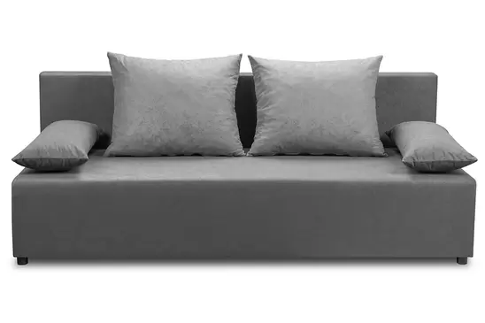 Rozkładana sofa z funkcją spania BS10 Szara za 648,93 zł w Black Red White