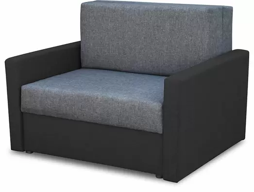 Sofa amerykanka rozkładana Tedi 1 Czarna/Grafitowa za 649 zł w Black Red White