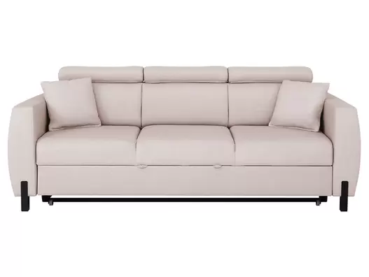 Sofa trzyosobowa Tulio rozkładana kremowa za 3399 zł w Black Red White