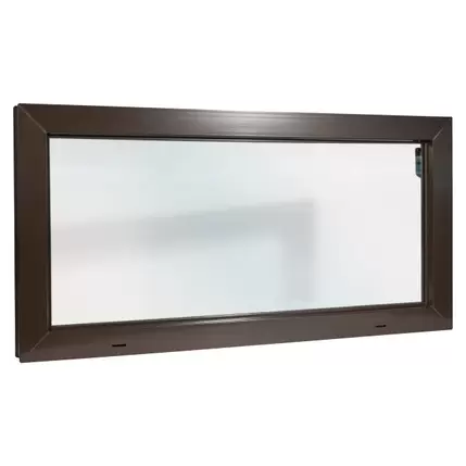 Okno gospodarcze ACO PVC 100 x 50 cm brązowe za 228 zł w Castorama