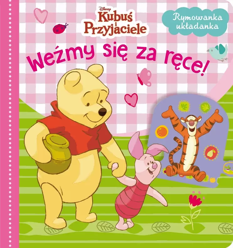 [OUTLET] Rymowanka układanka. Weźmy się za ręce! Disney Kubuś i Przyjaciele za 10,5 zł w Świat Książki