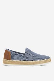 Espadryle Rieker L7873 NiebieskiRieker - Półbuty za 239,99 zł w CCC