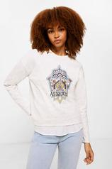 Two-material "Always" sweatshirt za 19,99 zł w Springfield