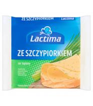 Lactima Ser topiony w plasterkach ze szczypiorkiem 130 g (8 x 16,25 g) za 4,99 zł w Chata Polska