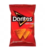 Doritos Hot Corn Chipsy kukurydziane o smaku ostrej papryki 100 g za 7,99 zł w Chata Polska