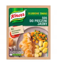 Knorr Domowe Smaki Sos do pieczeni jasny 25 g za 3,39 zł w Chata Polska