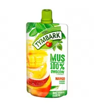 Tymbark Mus 100% mango jabłko banan 120 g za 3,39 zł w Chata Polska