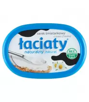 Łaciaty Serek śmietankowy naturalny 135 g za 4,39 zł w Chata Polska