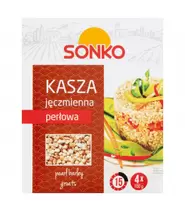 Sonko Kasza jęczmienna perłowa 400 g (4 x 100 g) za 3,99 zł w Chata Polska