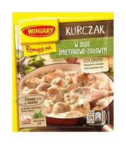 Winiary Pomysł na... Kurczak w sosie śmietanowo-ziołowym 30 g za 4,69 zł w Chata Polska