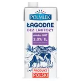 Polmlek Łagodne Mleko UHT bez laktozy 2% 1 l za 4,79 zł w Spar