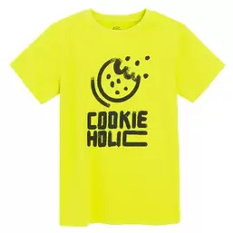 Cool Club, T-shirt chłopięcy, limonkowy za 19,99 zł w Smyk