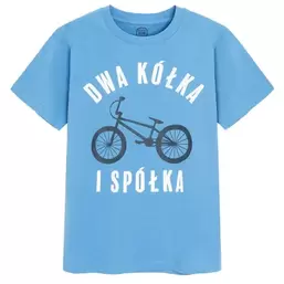Cool Club, T-shirt chłopięcy, niebieski za 19,99 zł w Smyk