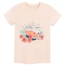 Cool Club, T-shirt dziewczęcy, różowy za 20 zł w Smyk