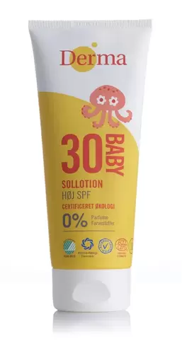 Derma Sun, Eco Baby, krem przeciwsłoneczny dla dzieci, SPF 30, 75 ml za 46,99 zł w Smyk