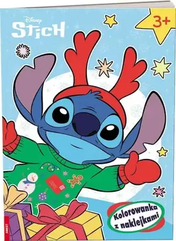 Disney Stich. Kolorowanka z naklejkami za 11,99 zł w Smyk