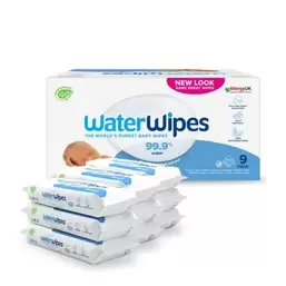 WaterWipes, BIO, chusteczki nawilżane, 9x60 szt. za 89,99 zł w Smyk