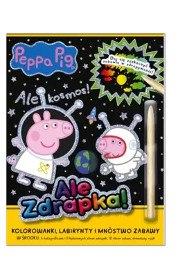 Świnka Peppa. Ale zdrapka! Ale kosmos! za 9,9 zł w Smyk