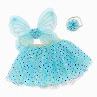 Claire's Club Turquoise Metaliic Rainbow Dot Dress Up Set - 3 Pack za 77,94 zł w Claire's