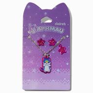 Aphmau™ Claire's Exclusive Rainbow Cat Necklace & Earrings Set - 2 Pack za 55,16 zł w Claire's
