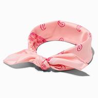 Pink Paisley Silky Bandana Headwrap za 17,16 zł w Claire's