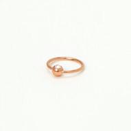 Rose Gold Titanium 20G Ball Hoop Nose Ring za 28 zł w Claire's