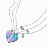 Best Friends Dolphin Ombre Heart Pendant Necklaces - 3 Pack za 36,45 zł w Claire's