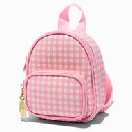Claire's Club Pink Gingham Tiny Backpack za 50,94 zł w Claire's