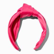 Hot Pink Silky Knotted Headband za 33,96 zł w Claire's