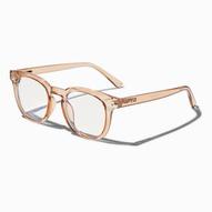Solar Blue Light Reducing Round Clear Lens Translucent Frames - Light Brown za 43,74 zł w Claire's