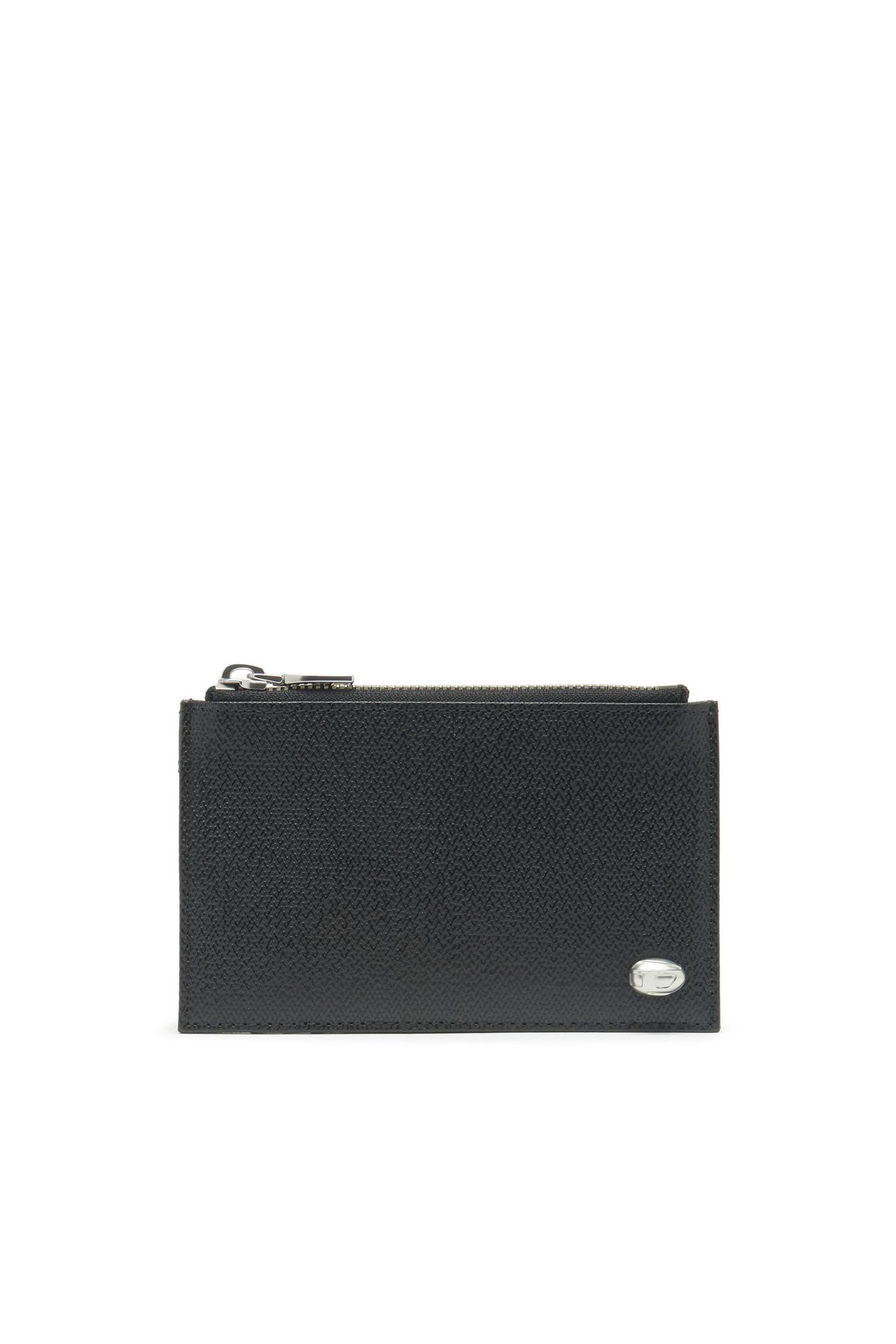 Slim card holder in textured leather za 66 zł w Diesel