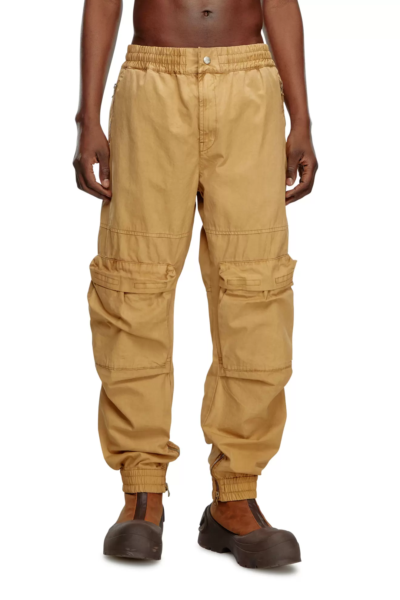 Cargo pants in faded organic cotton za 265 zł w Diesel