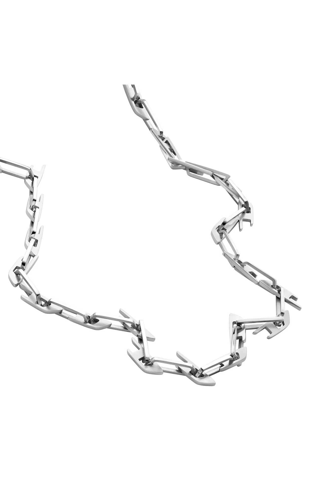 Interlocking D Logo Stainless Steel Chain Necklace za 189 zł w Diesel