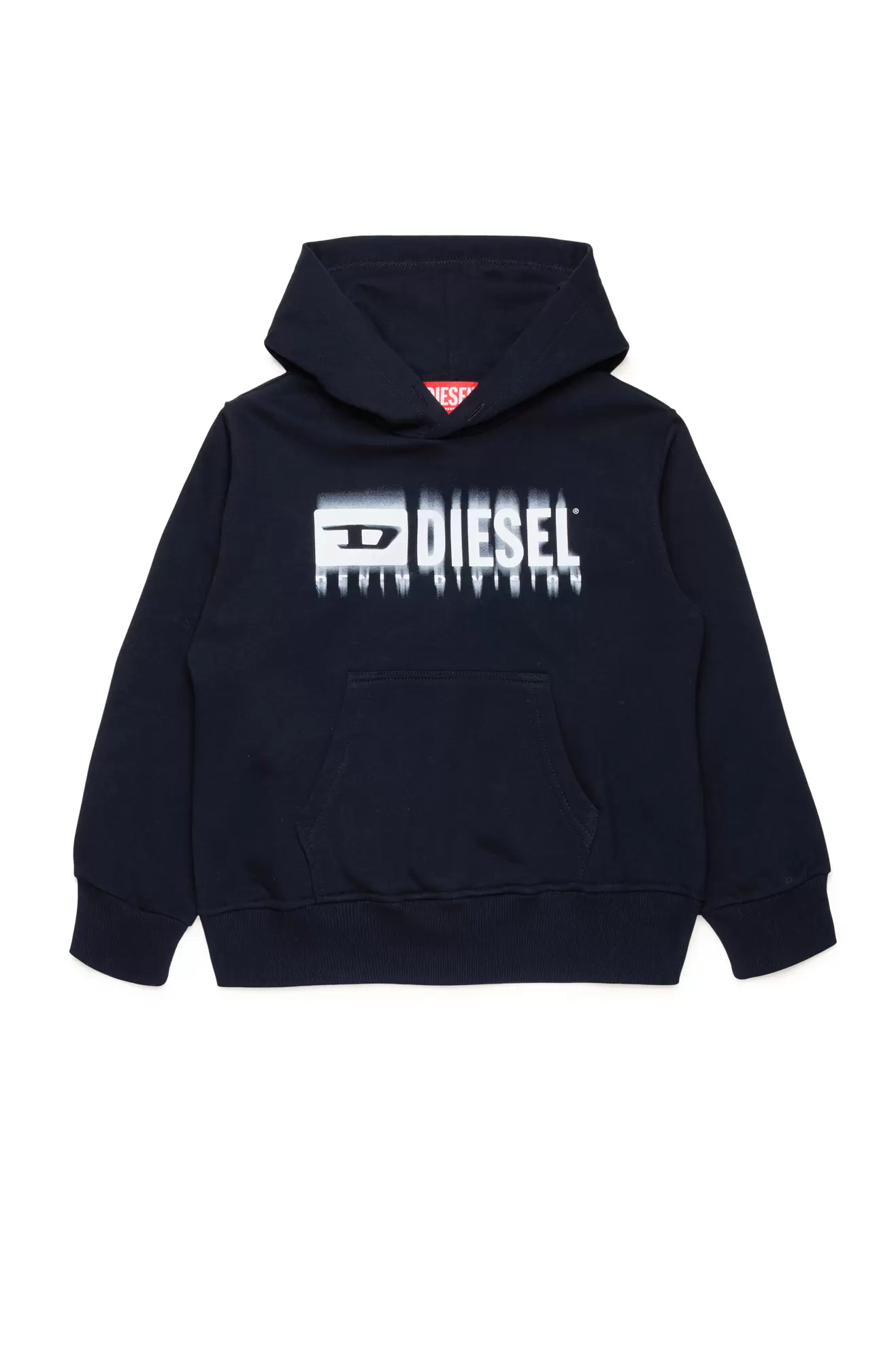 Hoodie with smudged logo za 90 zł w Diesel