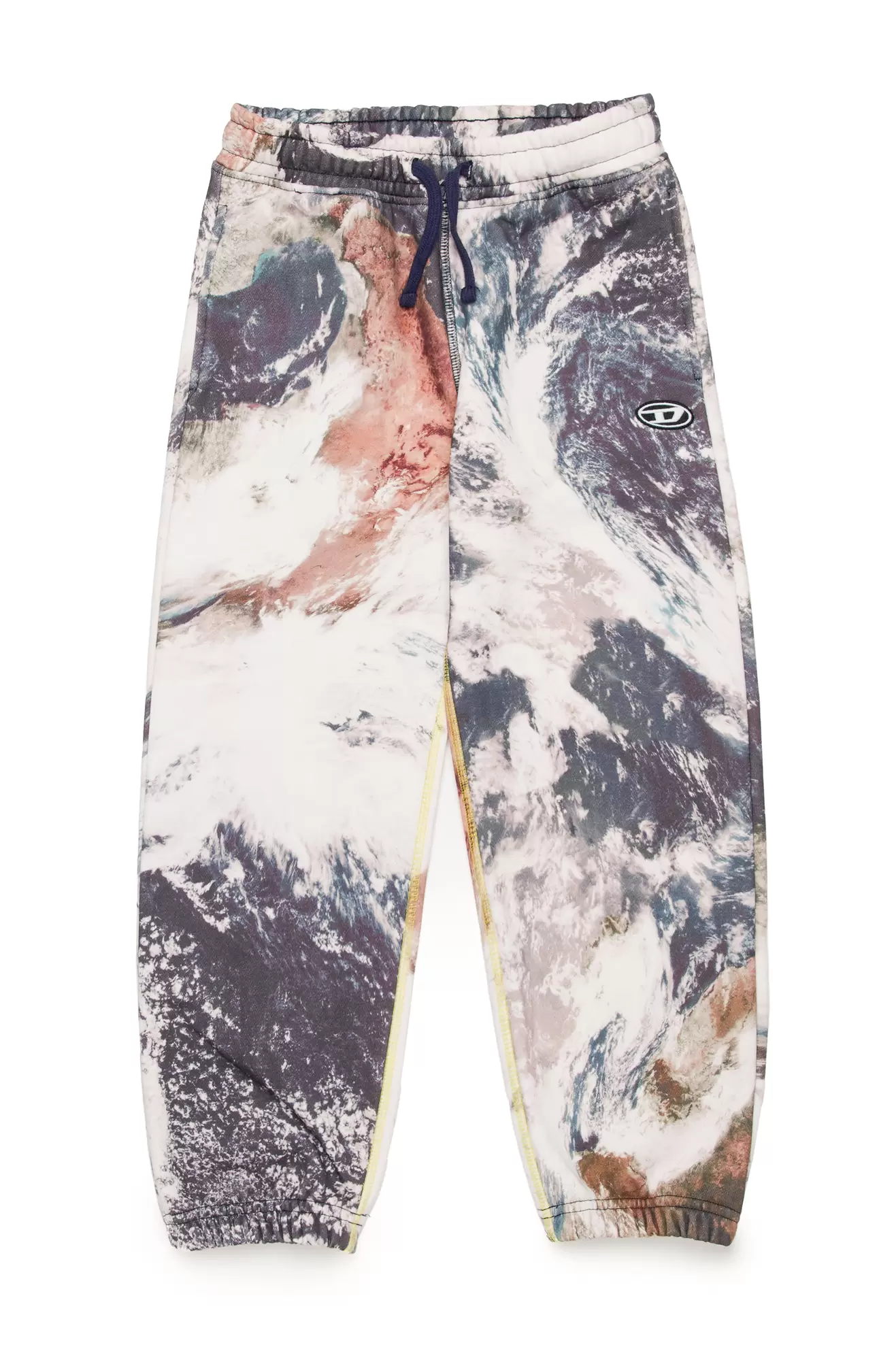 Sweatpants with Camo Planet print za 150 zł w Diesel