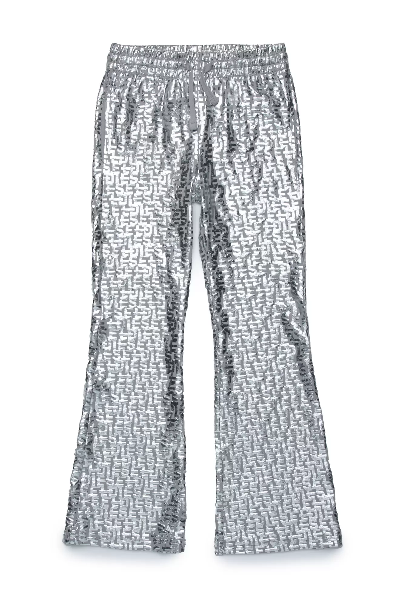 Track pants with monogram foil print za 120 zł w Diesel