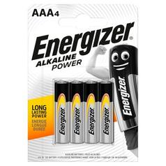 Energizer Alkaline Power AAA-LR03 1,5 V Baterie alkaliczne 4 sztuki za 8,62 zł w Drogerie Natura